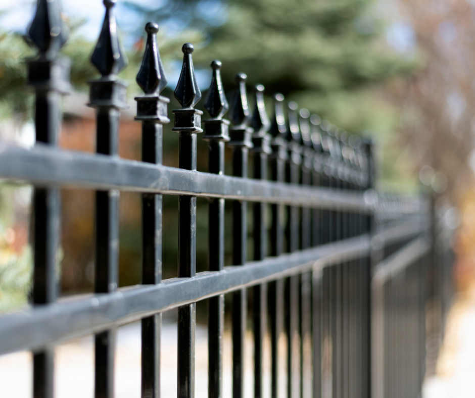 Picture of Wrought Iron Fencing installed by Lakeside Fence and Decks, serving Lakeside and the surrounding Jacksonville area.